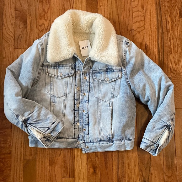 Oat New York women’s reversible denim jacket size S - Picture 1 of 9